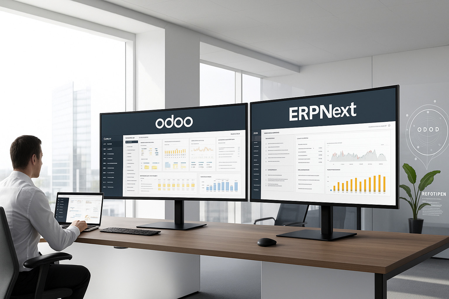 Odoo vs ERPNext. Comparando dos soluciones ERP de código abierto