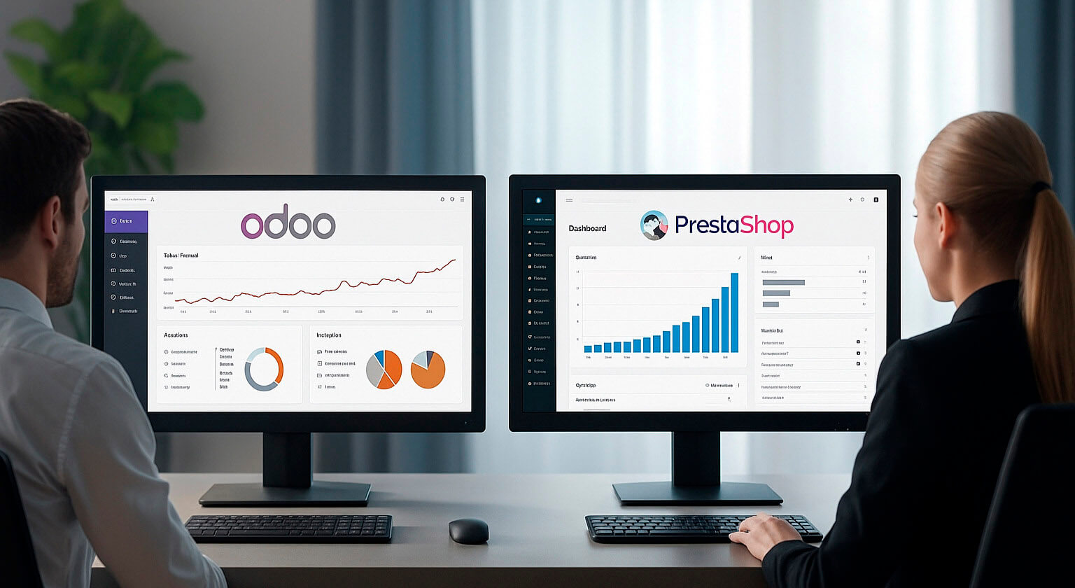 Odoo VS PrestaShop. ¿Dónde crear una tienda online?