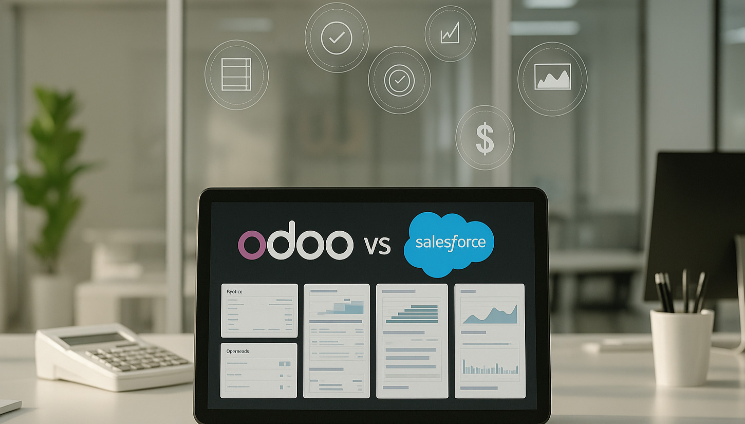 Comparando Odoo VS Salesforce
