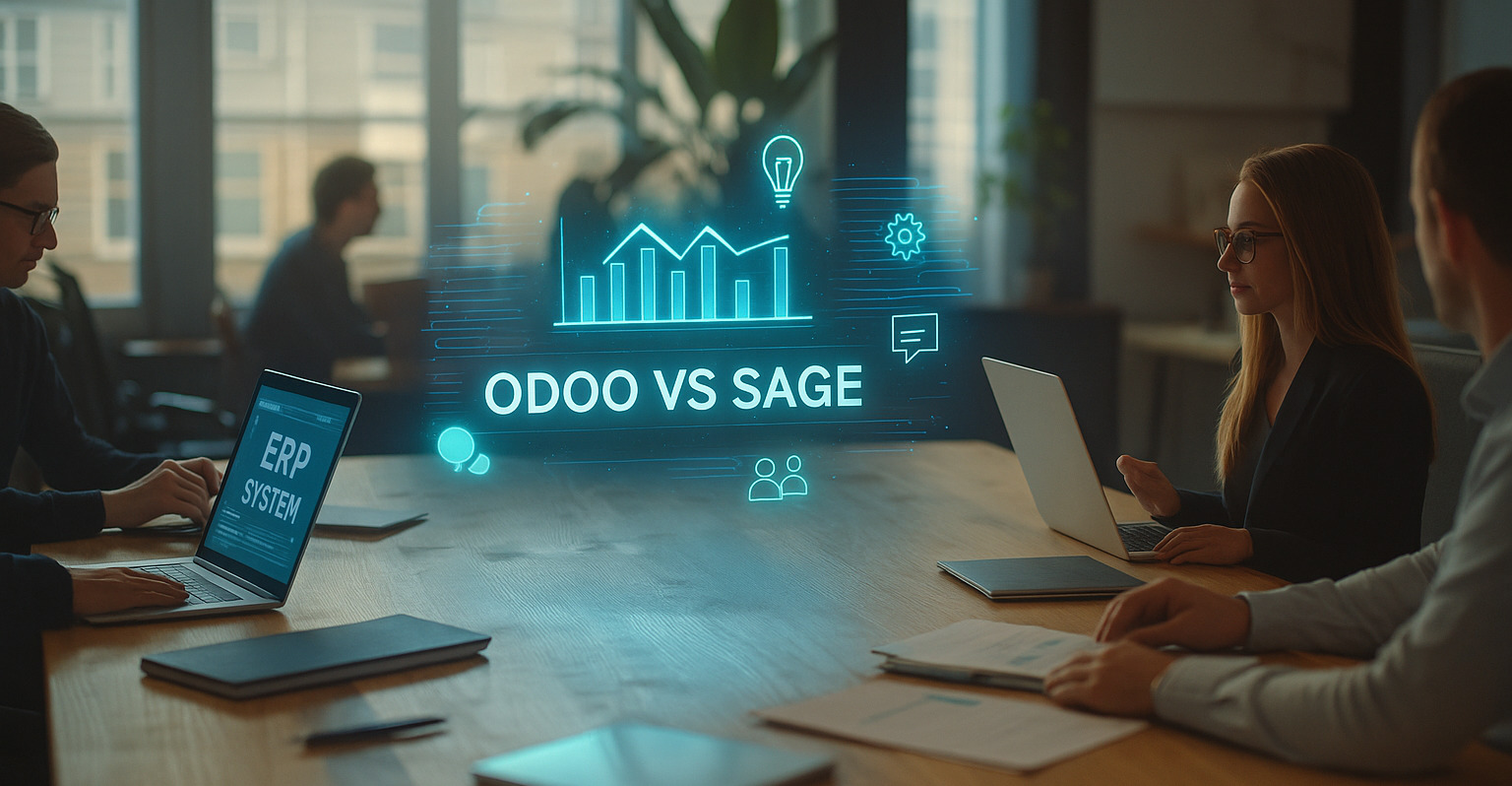 Odoo VS Sage. ¿Cuáles son las diferencias?